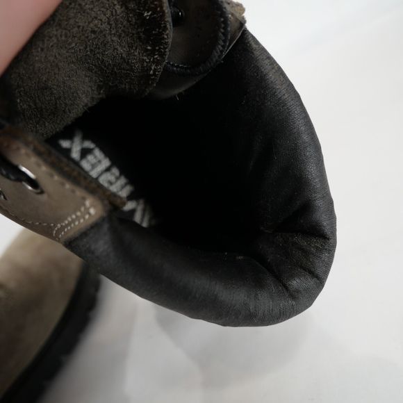 AVIREX USA Women's Hiking Boots Gray Suede Leather Top Upper AVB30032-06 Size 6 - Picture 13 of 14